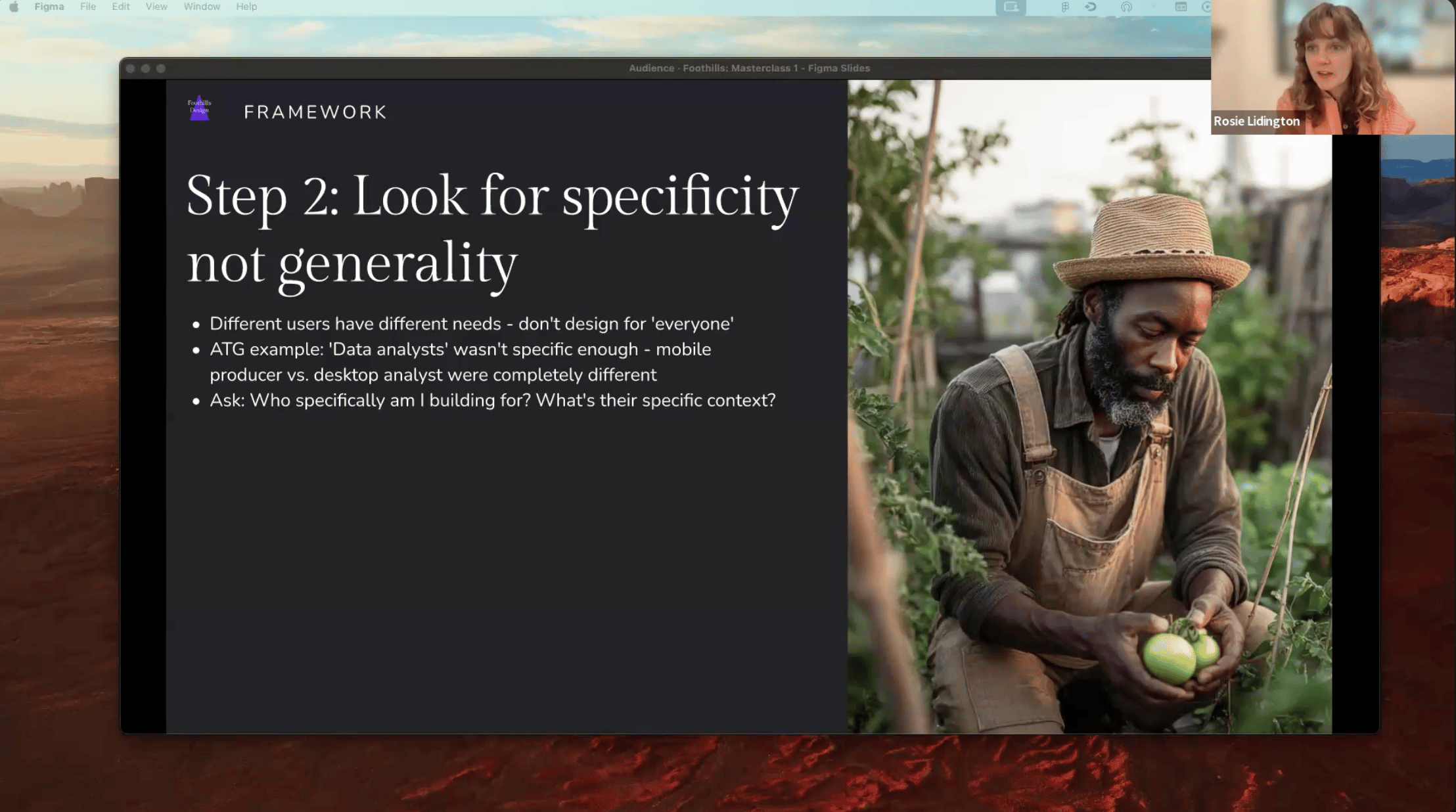 Go Live Look For Specificity Course Example Image